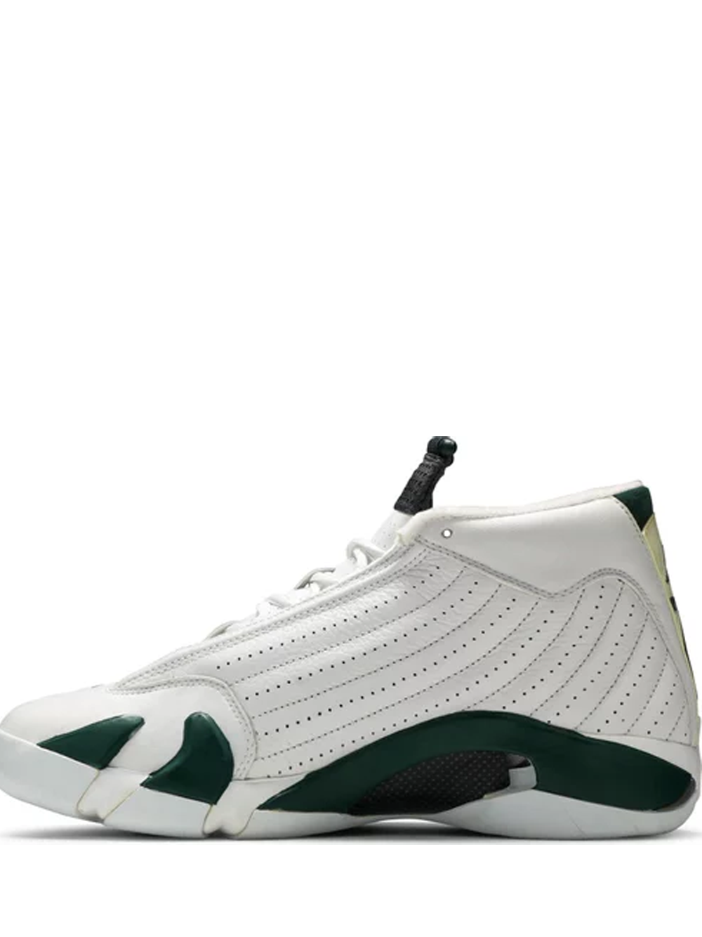 Alternative view of Air Jordan 14 Forest Green