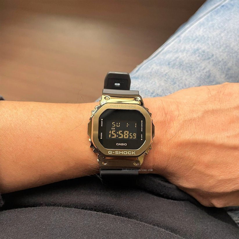 G-shock Gm G993 Rosegold Black Belt Watch - Image 4
