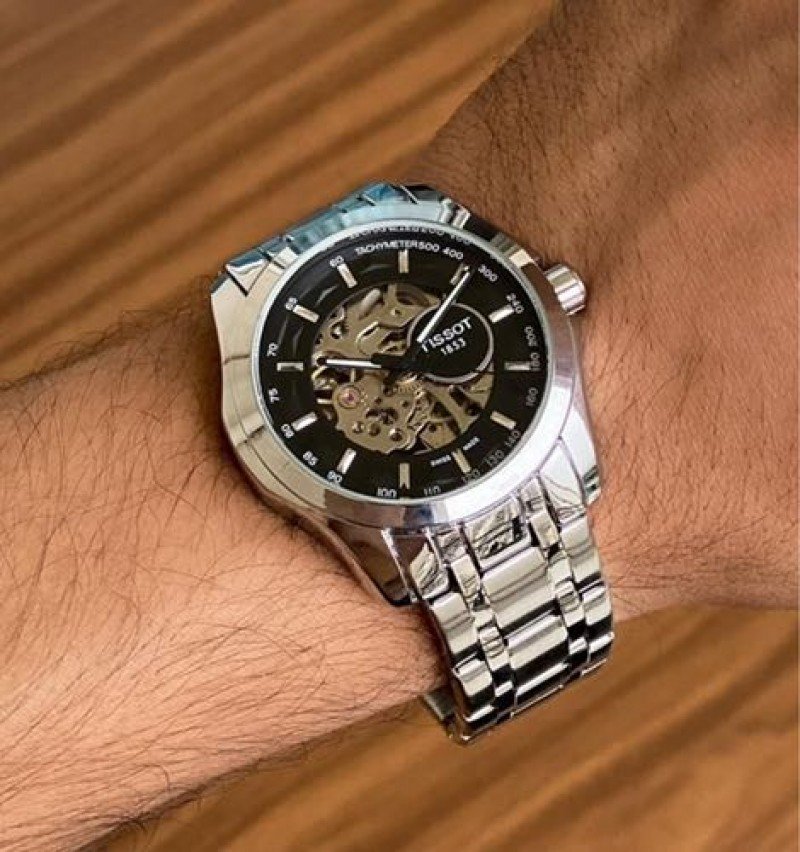 TISSOT 1853 AUTOMATIC PRIMIUM QUALITY METAL WATCH' - Image 3