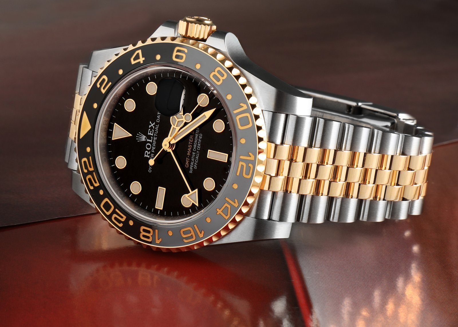 ROLEX AAA GMT MASTER 2 TOP PRIMIUM QUILTY WATCH - Image 6