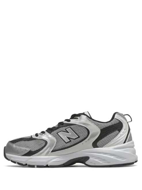 Alternative view of New Balance 530 trainers White Black