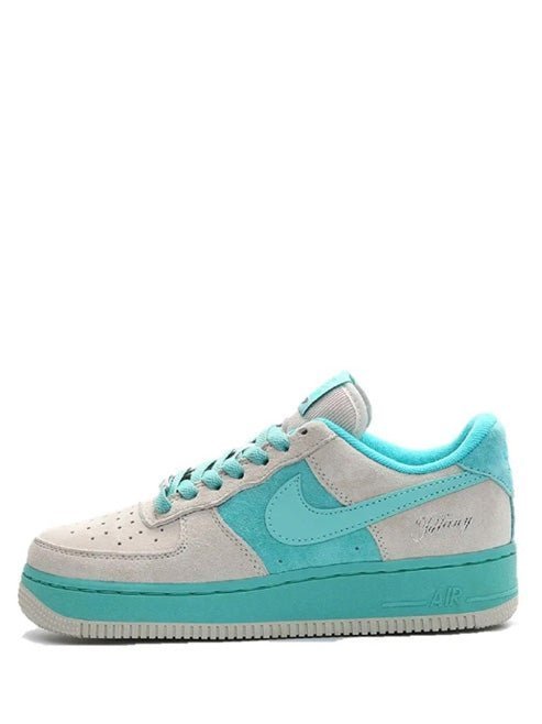 Alternative view of airforce 1 low X tiffany GREY BLUE
