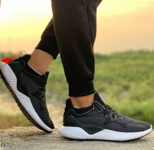 Alternative view of Branded Alpha Bounce Black white