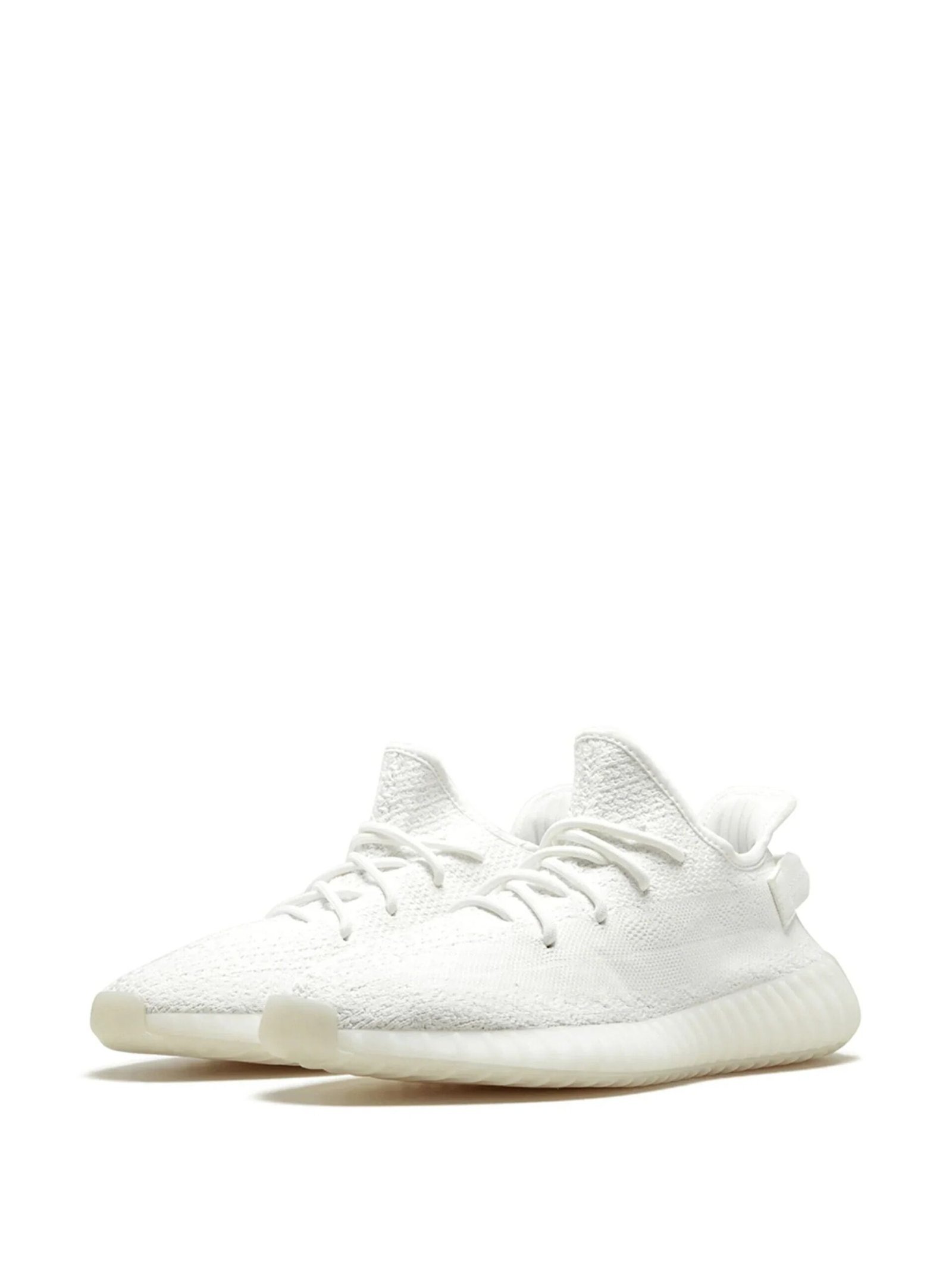 Alternative view of Adidas Yeezy 350 V2 Triple White