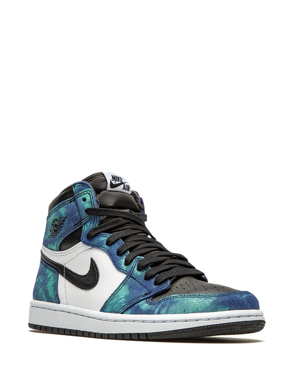 Alternative view of Nike Air Jordan retro 1 Tie Dye