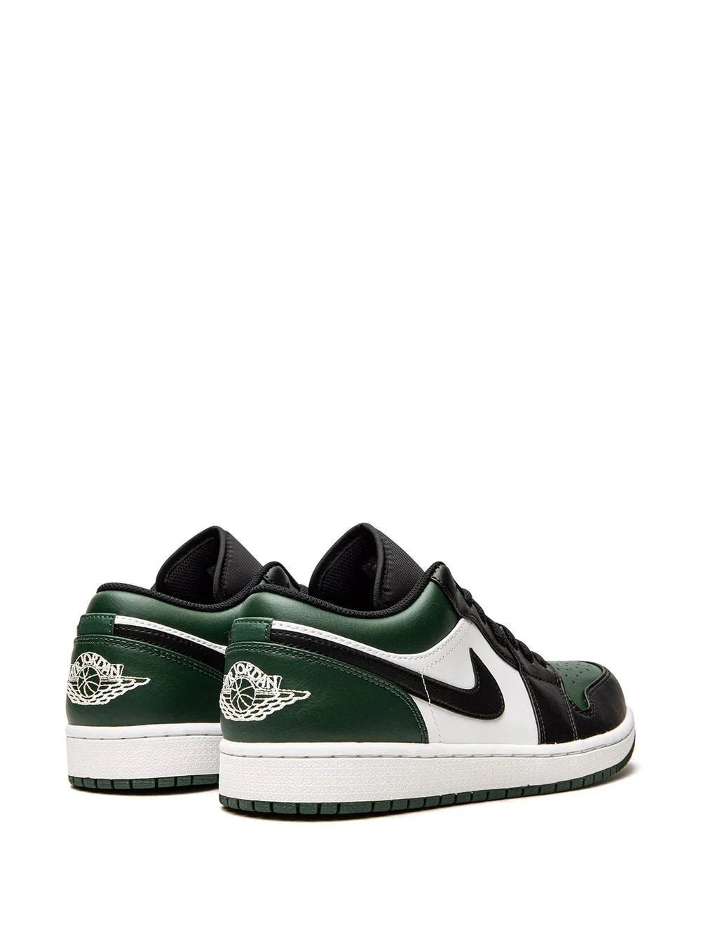 Alternative view of Jordan Retro 1 low GREEN TOE