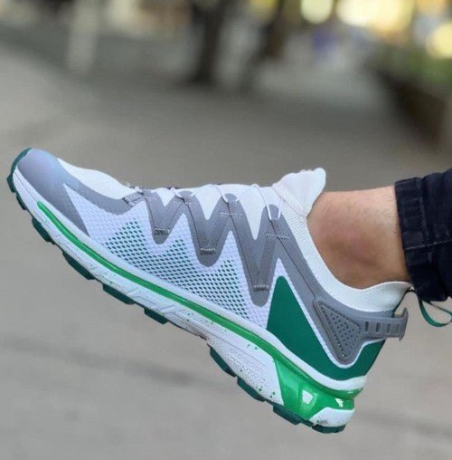 Alternative view of Branded XT-Rush White Grey Sneakers