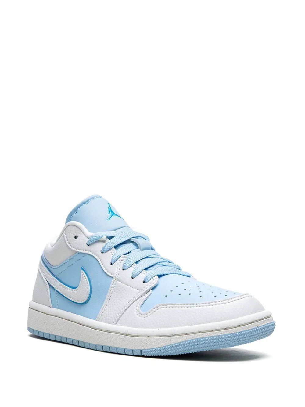 Alternative view of nik e air jordan 1 low everse ice blue