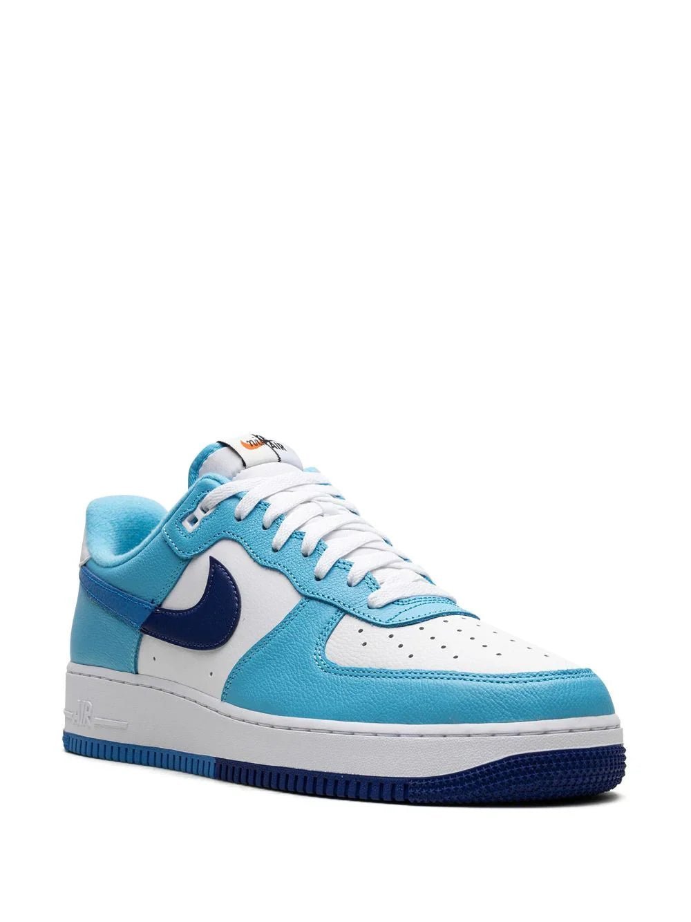 Alternative view of NIKE AIRFORCE 1 SPLIT LIGHT PHOTO BLUE