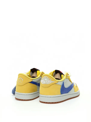 Alternative view of AIR JORDAN RETRO 1 TRAVIS SCOTT CANARY