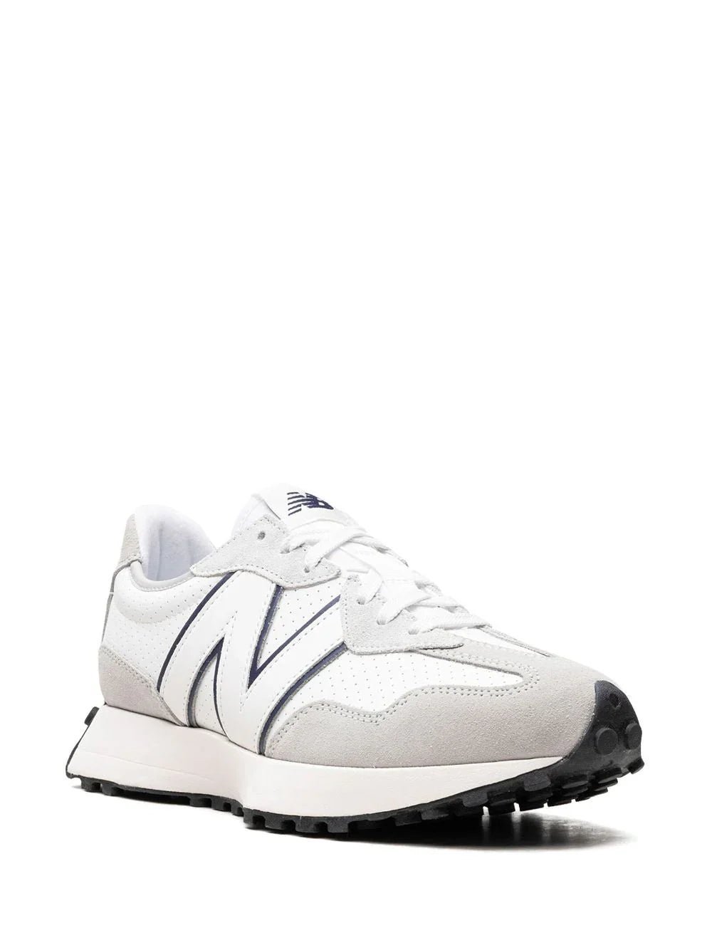 New Balance 327 White Navy - Image 3