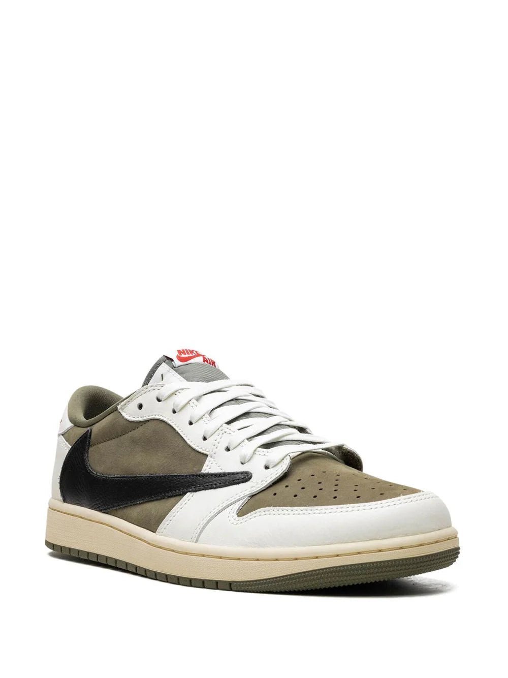 Alternative view of Nike Air Jordan Retro 1 x Travis Scott Olive green