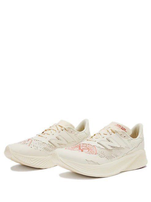 Alternative view of NEW BALANCE X STONE ISLAND ELITE WHITE