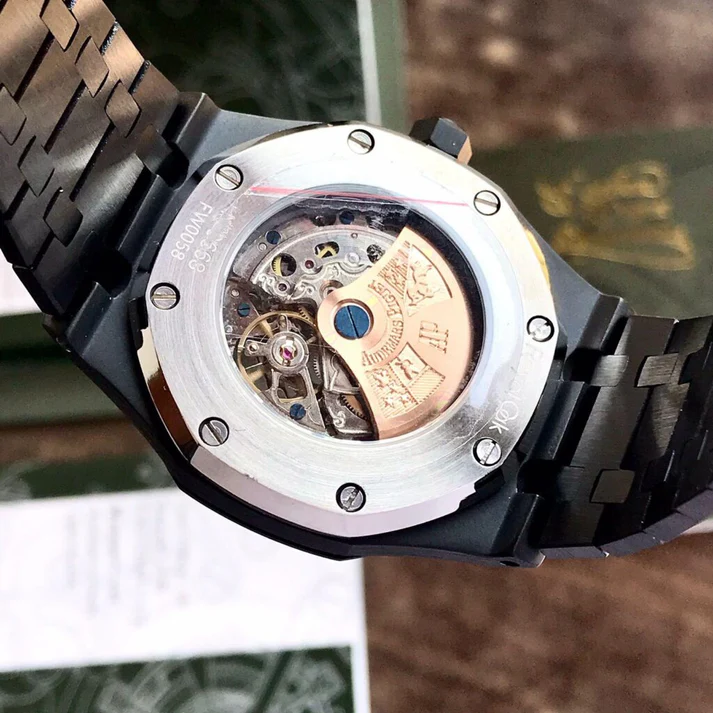 Audemars Piguet Skeleton AP Royal Oak Black Skeleton Metal - Image 5