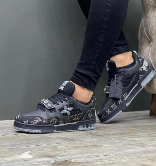 Alternative view of Branded Trainer Sneakers Black Premium
