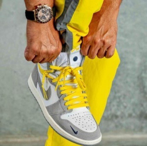 Branded Retro 1 Switch Grey with (Extra lace kit inside) - Image 4