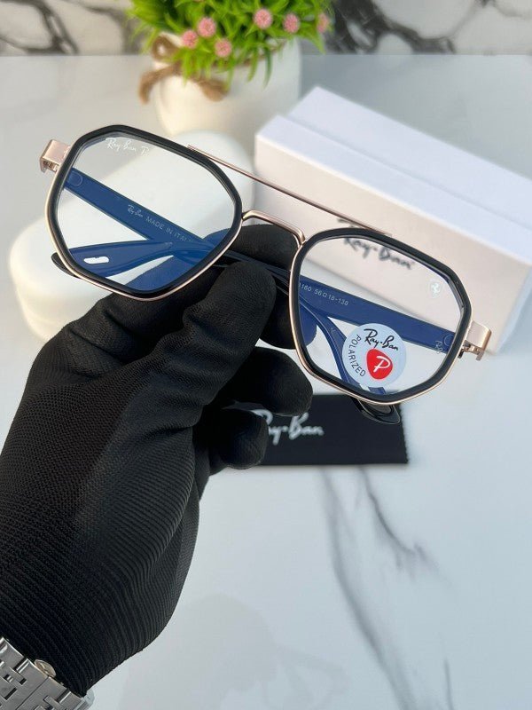 Branded RB Sunglasses 3160 gold plano(With Original Kit) - Image 3