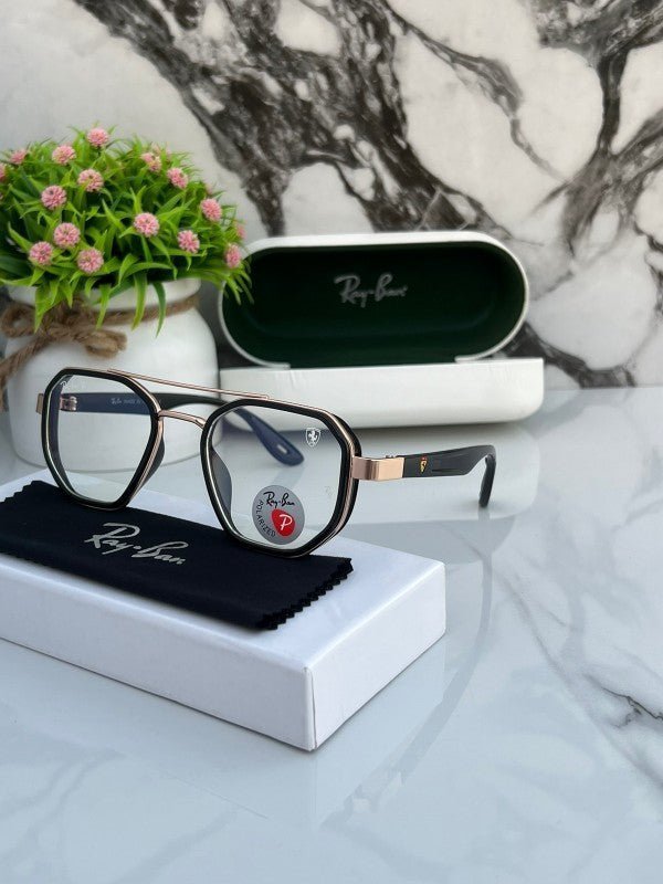 Alternative view of Branded RB Sunglasses 3160 gold plano(With Original Kit)