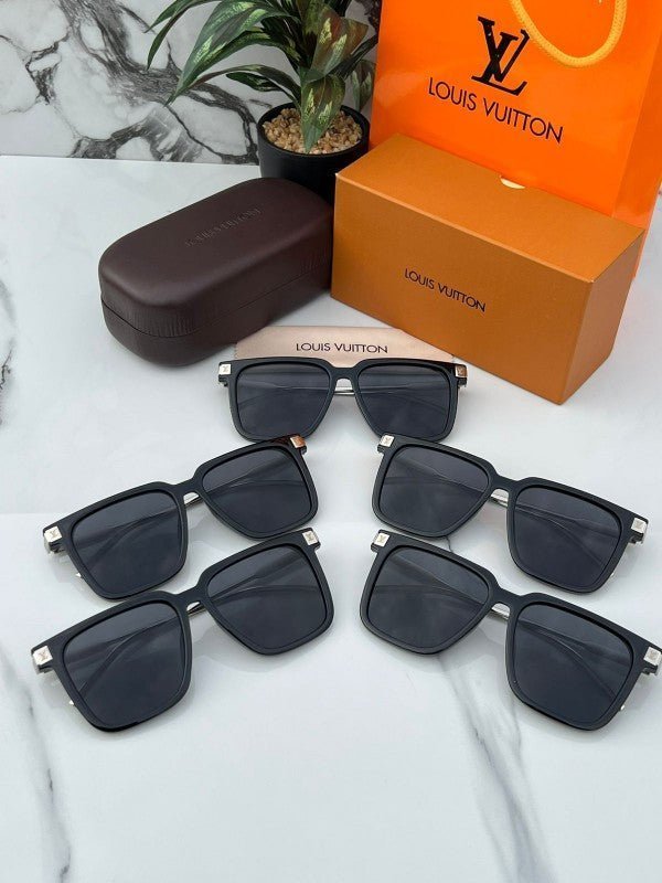 Alternative view of Branded LV Sunglasses 2313 Metal black Silver (With Original Kit)