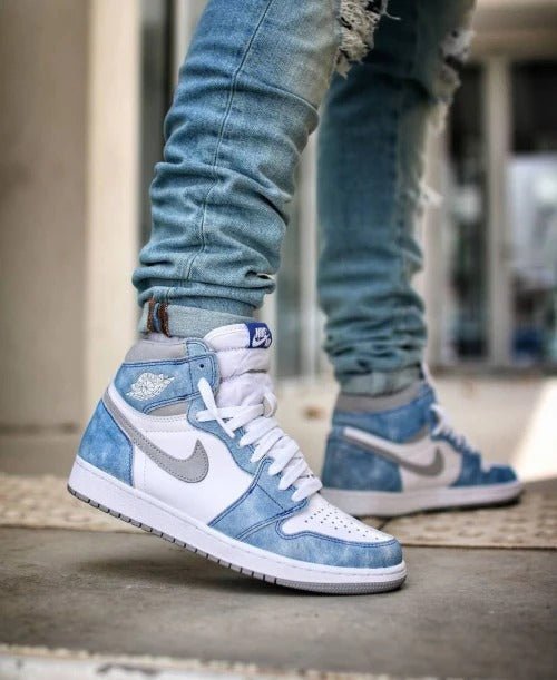 Alternative view of Branded Hyper Royal Retro 1 Sneakers High Ankle