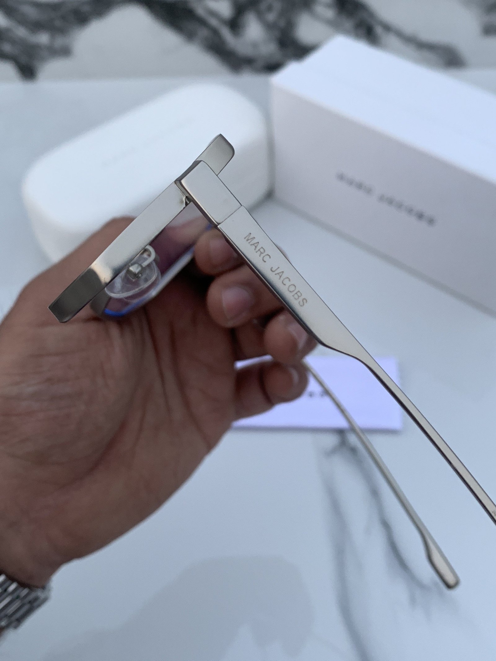 Alternative view of Branded Sunglasses MJ 98145 silver plano (With Original Kit)