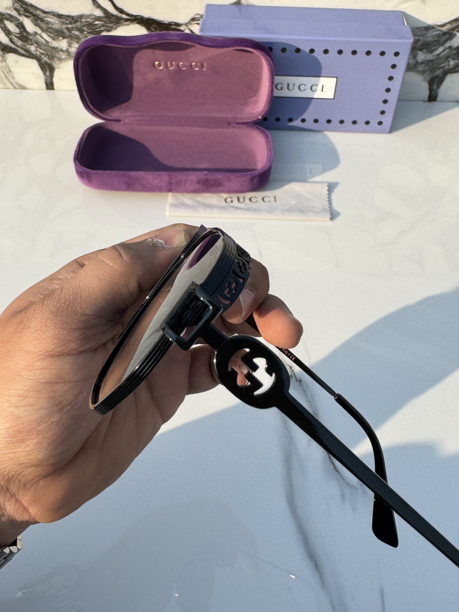 Alternative view of Branded Sunglasses  2496_full_black(With Original Kit)