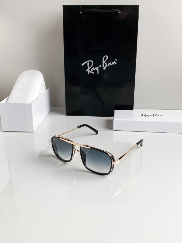 Branded Rb Blue Gold Sunglasses Bt (With Original Kit) - Image 4