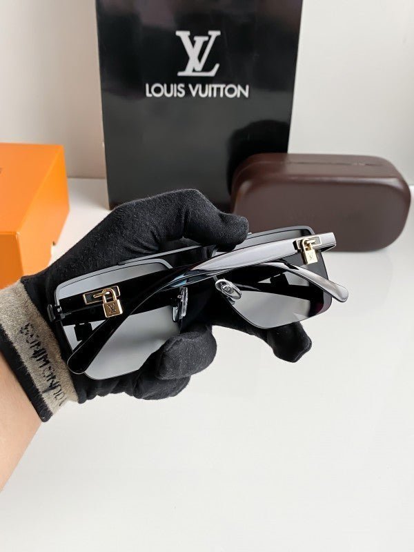 Alternative view of Branded  Lv Gold Black Sunglasses Bt (With Original Kit)