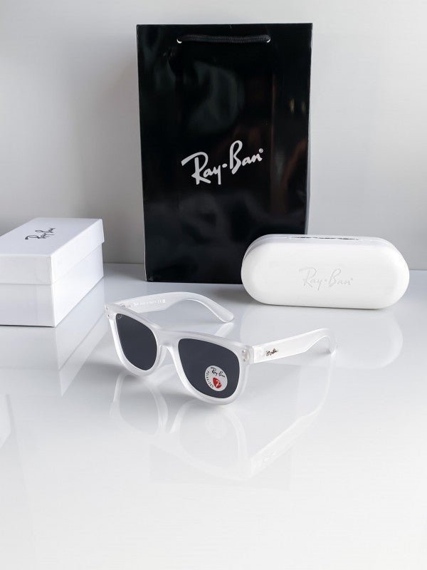 Alternative view of Branded Rb White Black Sunglasses Bt (With Original Kit)
