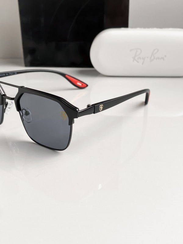 Alternative view of Branded Rb Black Red Sunglasses Bt (With Original Kit)