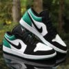 Branded Aj 1 Low Black Mystic Green Shoes For Men's