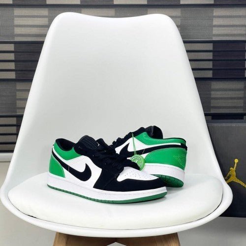 Alternative view of Branded Aj 1 Low Black Mystic Green Shoes For Men's