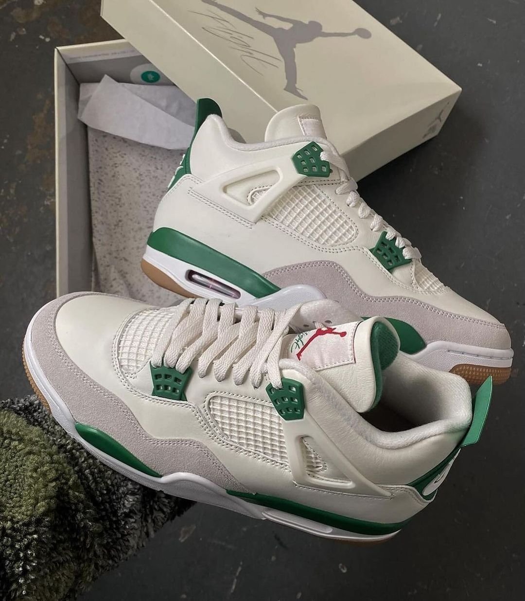 Alternative view of Branded SB Pine Green Shoes For Men's Semi UA Quality