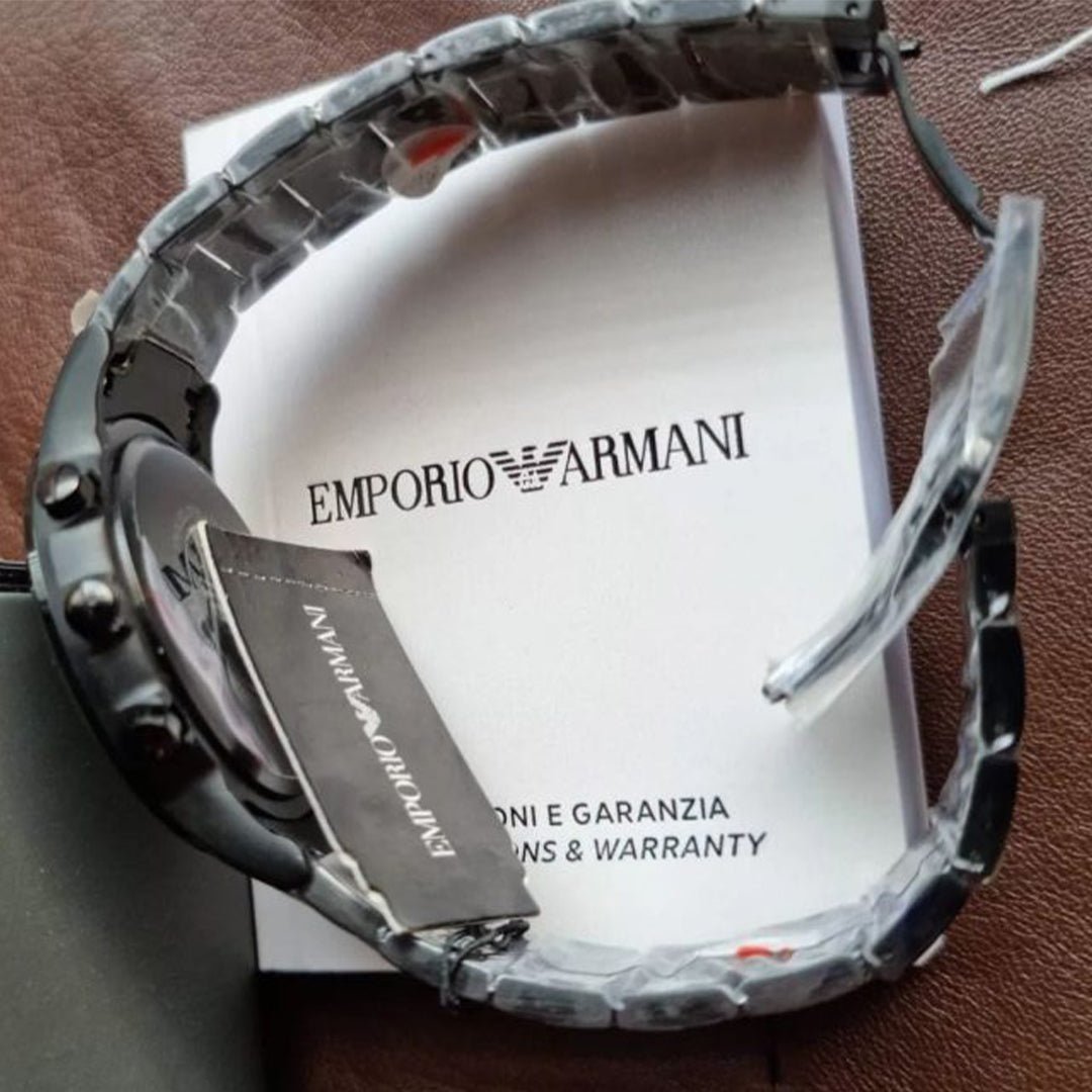 Alternative view of Armani Ar2453 Black Metal