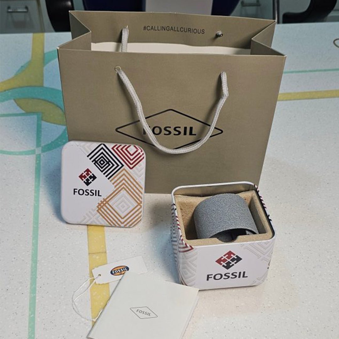 Alternative view of Fossil Grant Leather Belt Full Black Watch