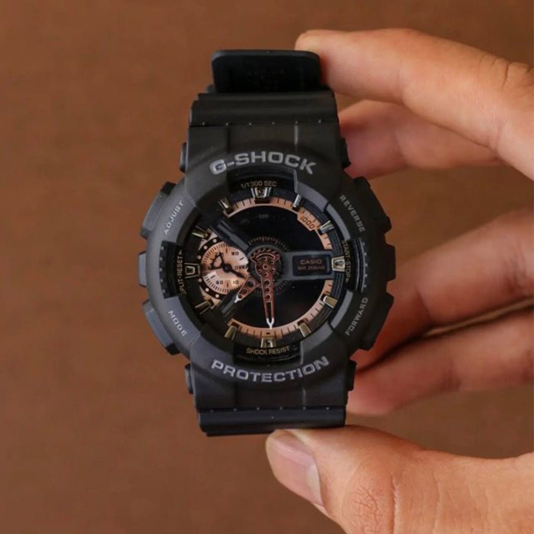 Alternative view of G-shock Black Copper Rubber Watch