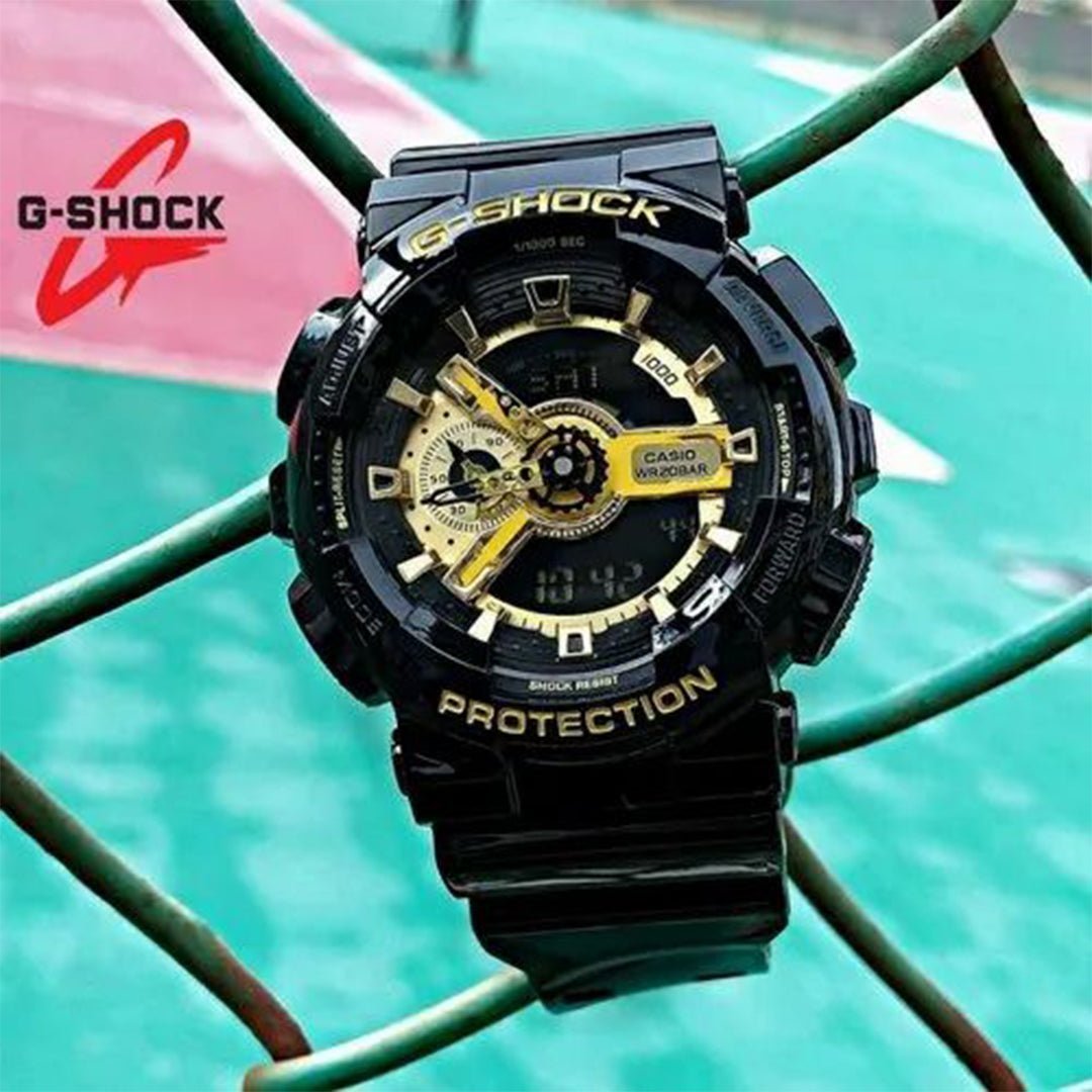 G-shock Black Gold Rubber Watch - Image 4