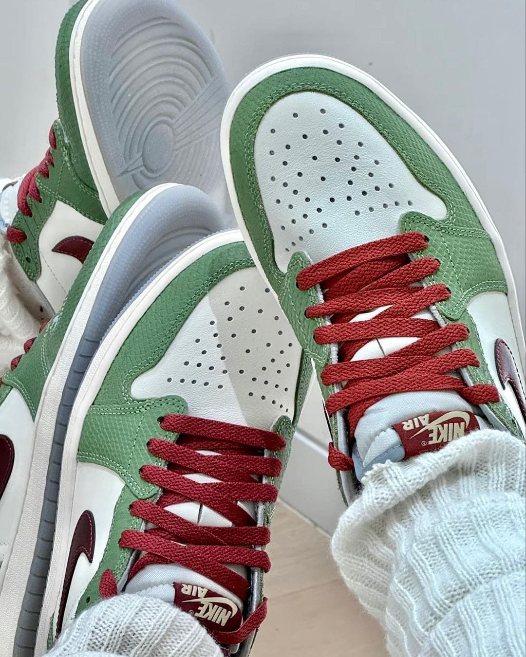 Alternative view of Branded AJ 1 Low Year of the Dragon For Men's"