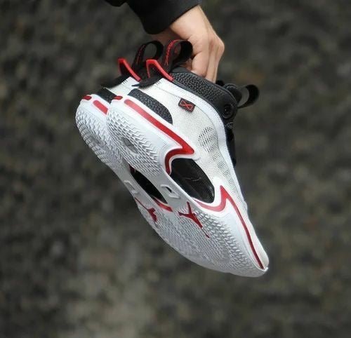 Alternative view of Branded Air Retro 36 Psychic Energy White Black