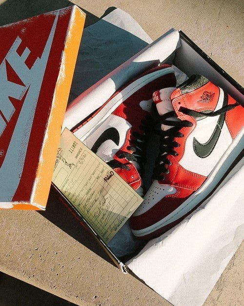 Branded Air Retro 1 Lost And Found Sneakers High Ankle