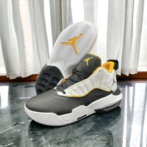 Branded AJ stay loyal white black yellow - Image 3