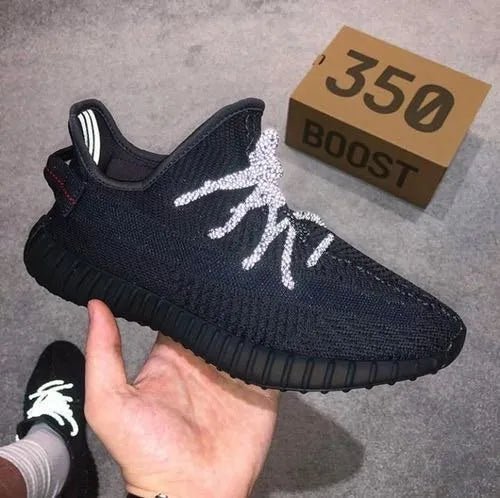 Alternative view of Branded Yezzy Sply 350 V2 Lace Reflective Black