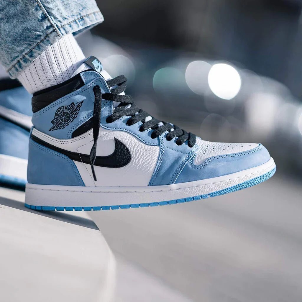 Alternative view of Branded Retro 1 University Blue Sneakers High Ankle