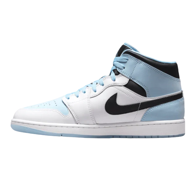 Alternative view of Branded Air Retro 1 Mid SE Ice Blue